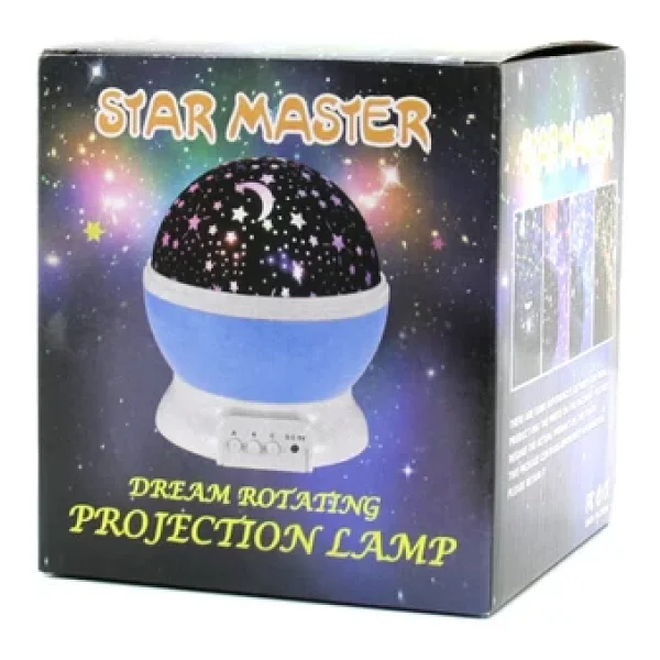 Star Master Pilli Dönerli Gece Lambası-Findit - Görsel 3