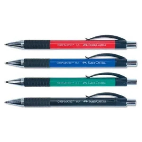 Faber-Castell Grip Matic 1318 Kırmızı 0.5 Mm Versatil Uçlu Kalem - Görsel 5