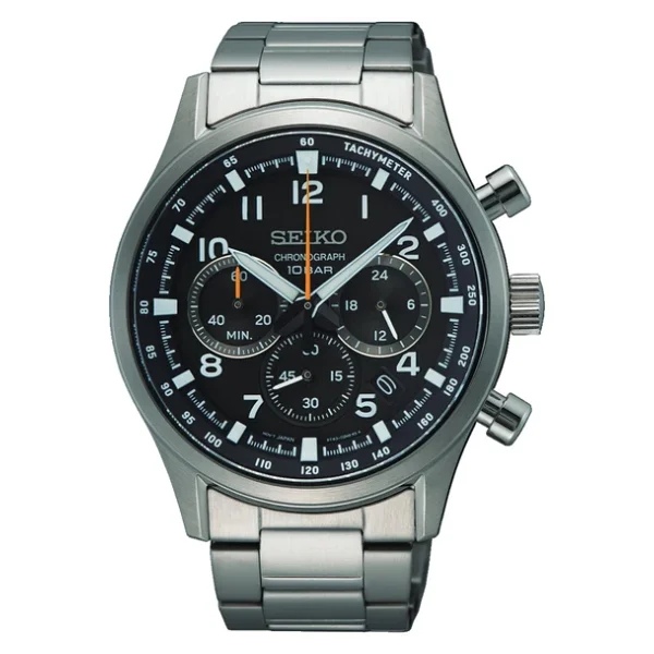 Seiko Chronograph Ssb447 Çelik Kordon Erkek Kol Saati - Görsel 3