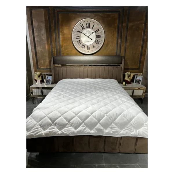 Yüncü Hanım Çift Kişilik Merinos Kuzu Yünü Yorgan (%100 Saf Merinos Kuzu Yünü) 195 X 215 Cm Ebat, 3000 Gram - Görsel 3