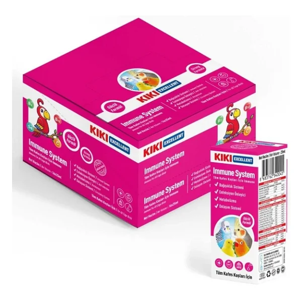 Kiki Excellent 25 Ml Kuş Immune System - Görsel 3