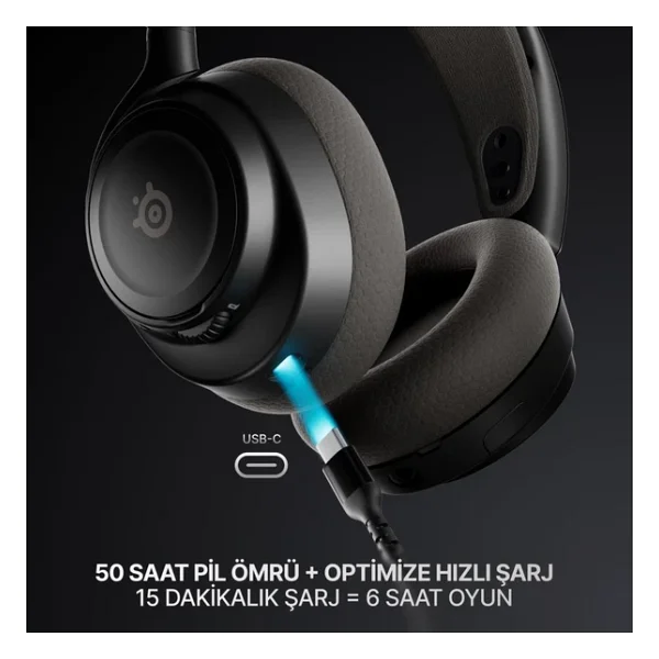 Steelseries Arctis Nova 7p Gen2 Kablosuz Siyah Gaming Kulaklık - Görsel 8