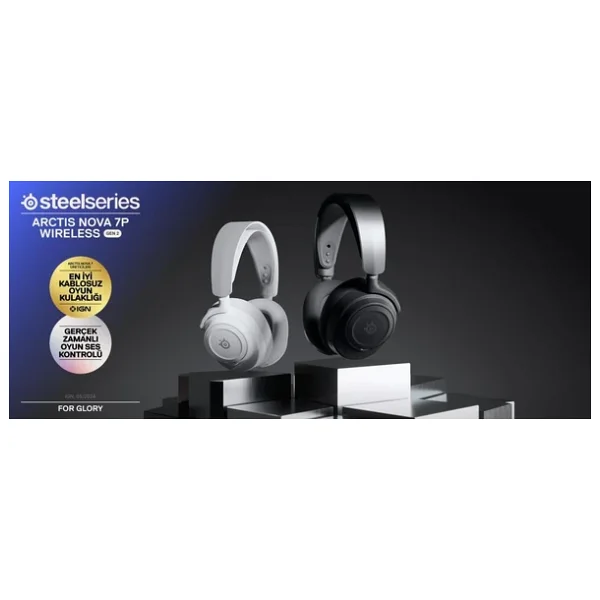 Steelseries Arctis Nova 7p Gen2 Kablosuz Siyah Gaming Kulaklık - Görsel 3