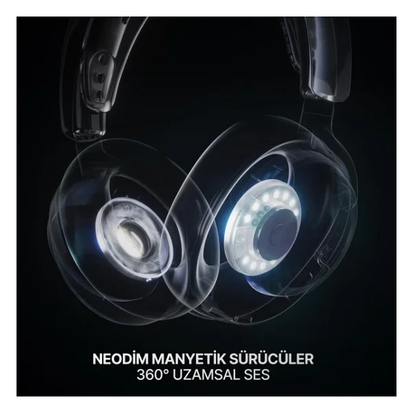 Steelseries Arctis Nova 7p Gen2 Kablosuz Siyah Gaming Kulaklık - Görsel 9