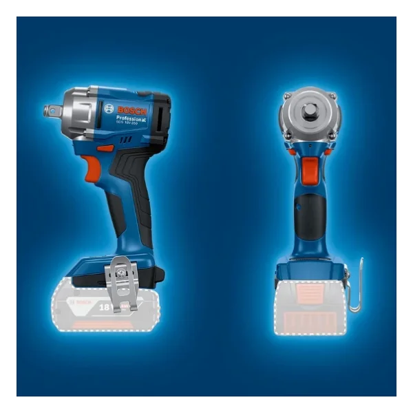 Bosch Gds 18v-350 Çift Akülü 5 Ah Darbeli Somun Sıkma Makinesi - Görsel 5