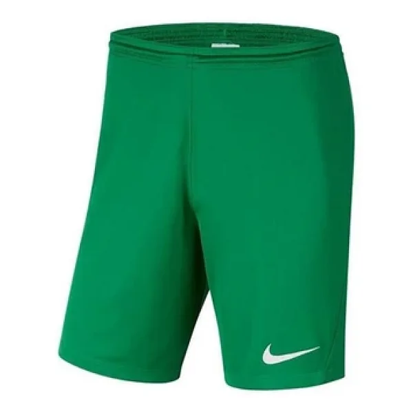 Nike Dri-Fit Park Iıı Bv6855-302 Yeşil Erkek Futbol Şortu - Görsel 3