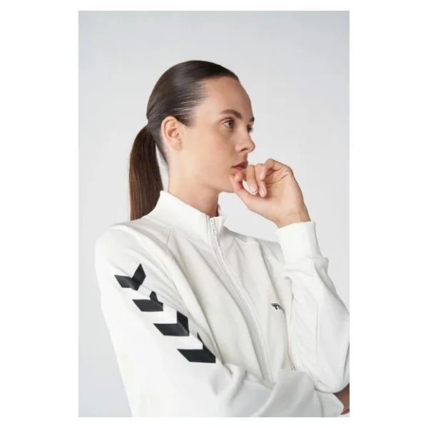 Hummel Genesa 921773-9003 Beyaz Kadın Eşofman Üstü - Görsel 3