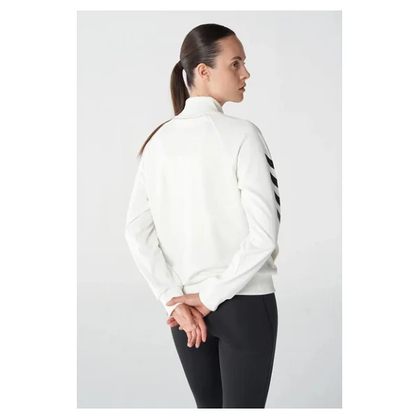 Hummel Genesa 921773-9003 Beyaz Kadın Eşofman Üstü - Görsel 4