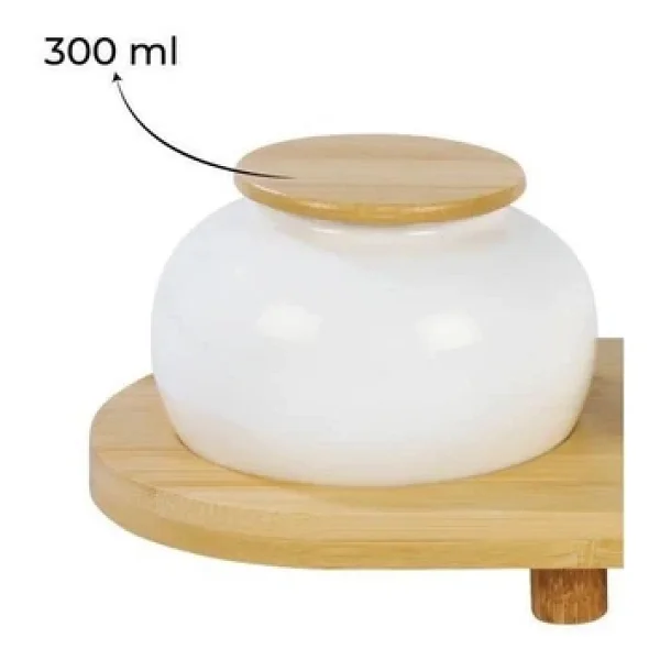Bambum Simple Standlı 4'lü Baharat Takımı - Görsel 6