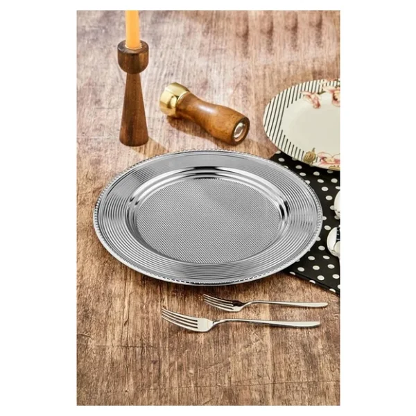 Cooker Ckr3901 Gümüş Renk Metal Supla 33 Cm - Görsel 3
