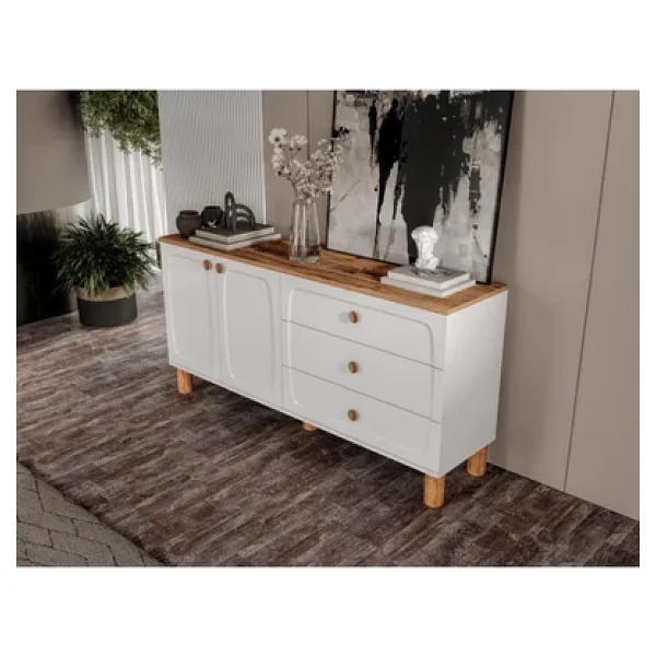 Venüs Vns Moduler Mdf Mebran Kapak Bohem Konsol 160 Cm - Görsel 2