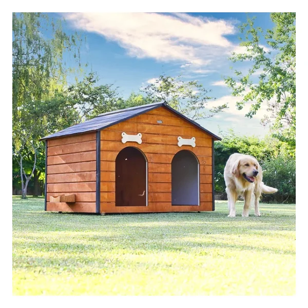 Mandu Isı Yalıtımlı 2 Bölmeli Köpek Kulübesi - Görsel 3