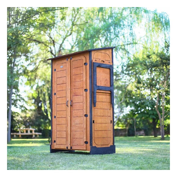 Mandu "Mandu" Ahşap Slim Maxi Depolama Dolabı - Görsel 3