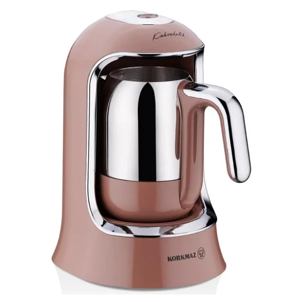 Korkmaz A860-17 Kahvekolik Mocha Krom Türk Kahve Makinesi - Görsel 7