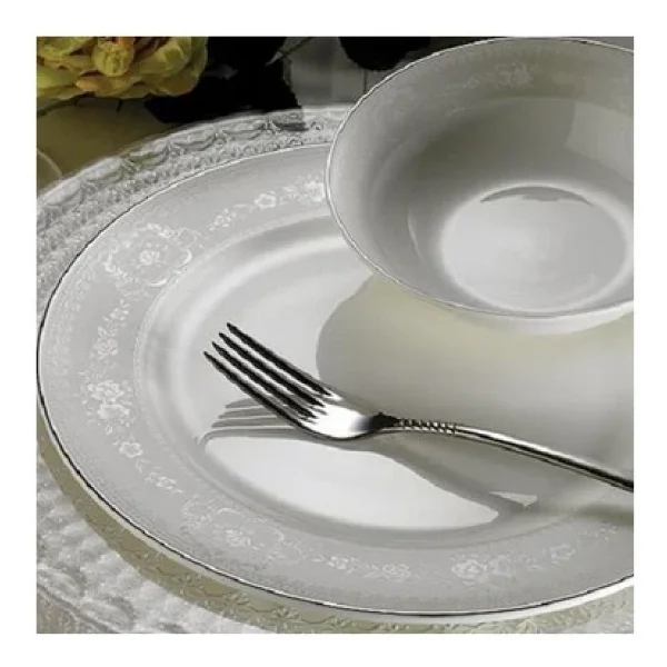 Aryıldız Bone Square 31021 Kare 60 Parça 12 Kişilik Yemek Takımı - Görsel 6