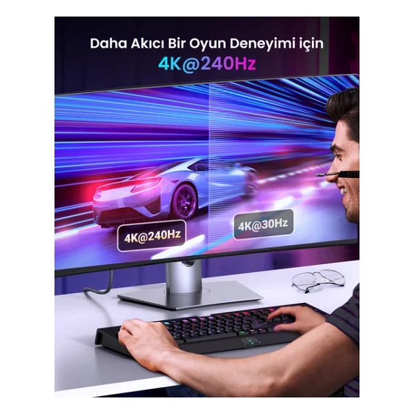 Ugreen 80397 2 M Displayport To Hdmı Dönüştürücü - Görsel 7
