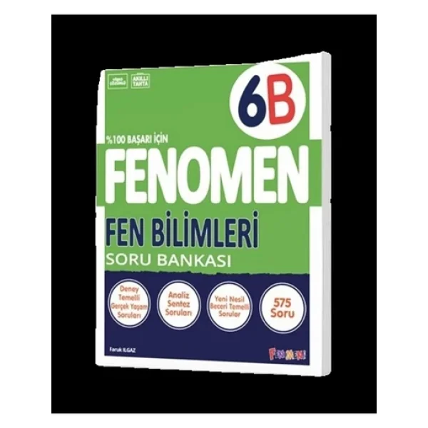 Fenomen Okul Yayınları 6. Sınıf Fen Bilimleri B Soru Bankası - Görsel 5