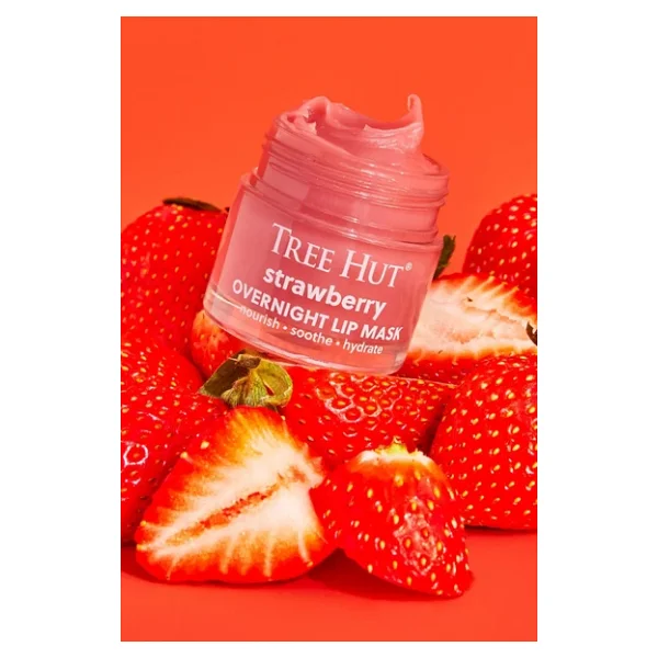 Tree Hut Strawberry Gece Boyu Nemlendirici 17 Gr Dudak Maskesi - Görsel 4