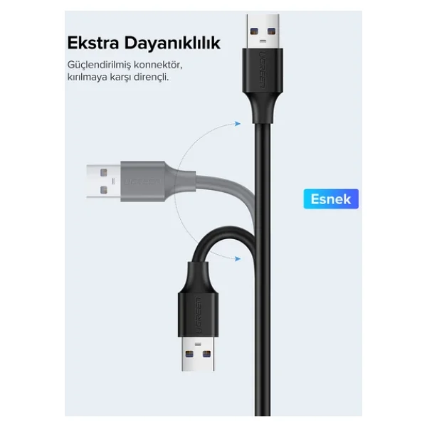 Ugreen 10318 5 M USB 2.0 Uzatma Kablosu - Görsel 7