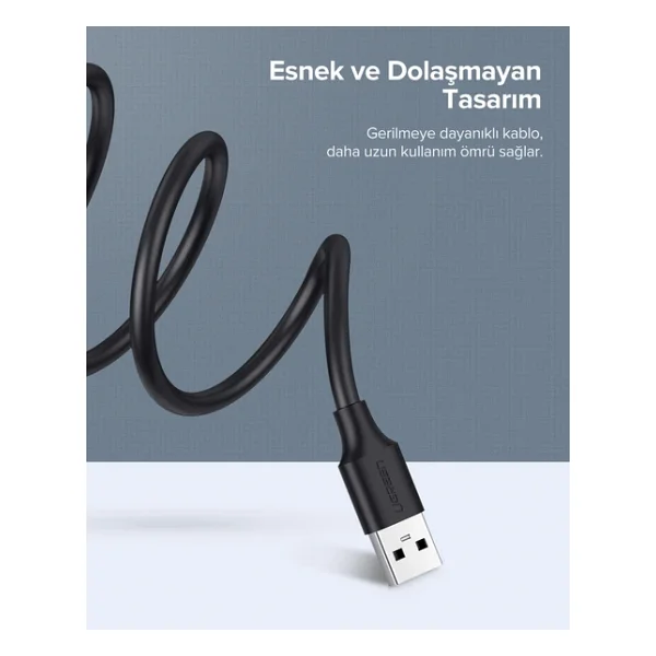 Ugreen 10318 5 M USB 2.0 Uzatma Kablosu - Görsel 8