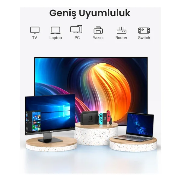Ugreen 20390 Rj45 Uzatma Konnektör - Görsel 7