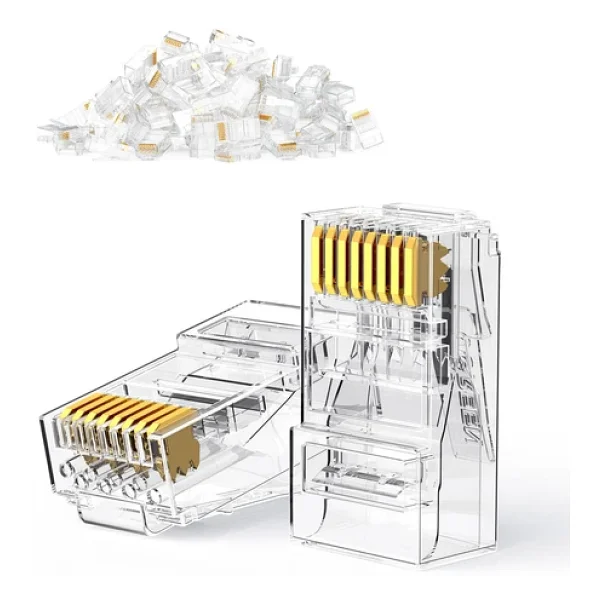 Ugreen Cat6 Rj45 Konnektör 10'lu Paket, 50961 - Görsel 3
