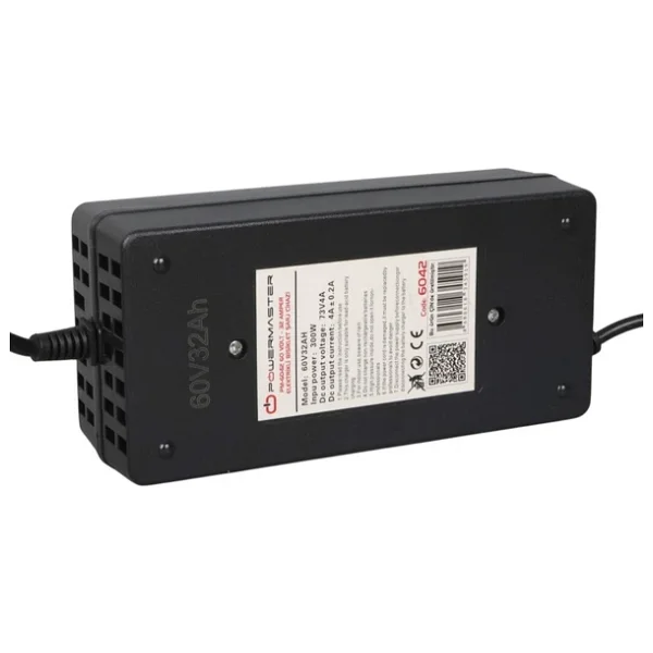 Powermaster Pm-6042 60 Volt - 32 Amper Elektrikli Bisiklet Şarj Cihazı - Görsel 4