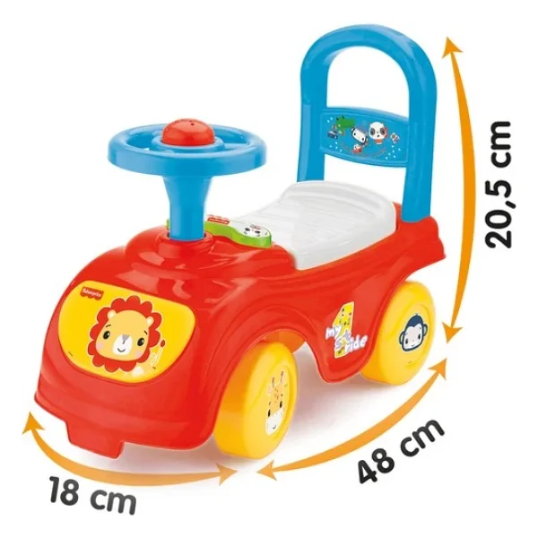 Fisher Price 1801 İlk Arabam - Görsel 4