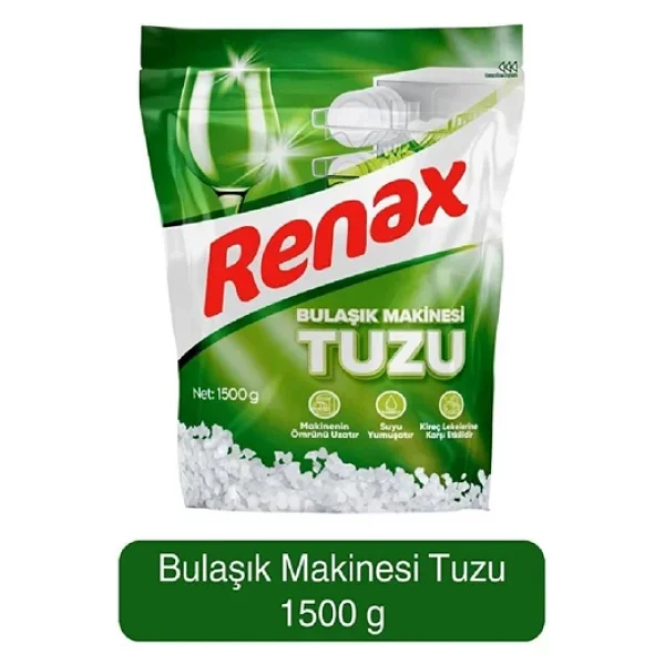 Renax Bulaşık Makinesi Tuzu 1.5 Kg - Görsel 3