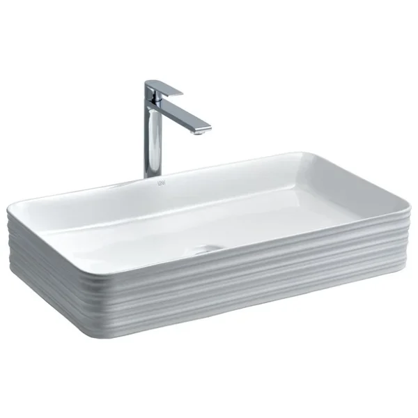 Lena E-2106 Tezgah Üstü Porselen Lavabo - Görsel 4
