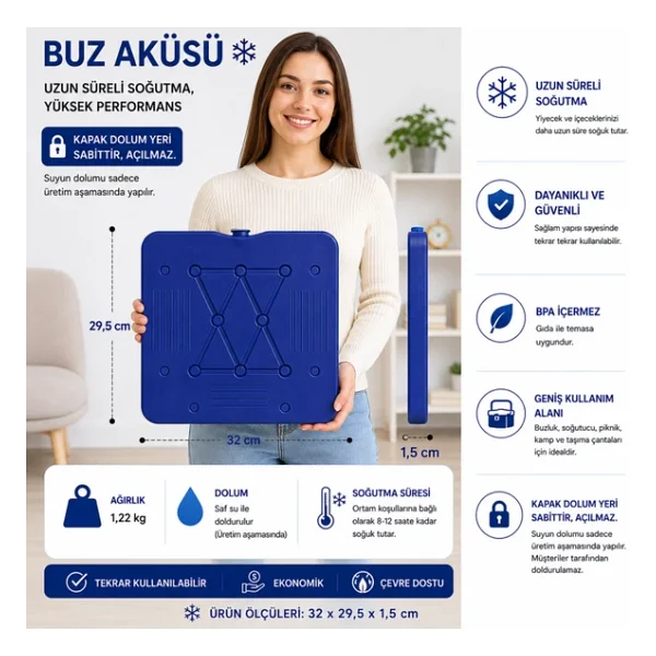 K-700 Buz Aküsü( İce Pack ) - Görsel 2