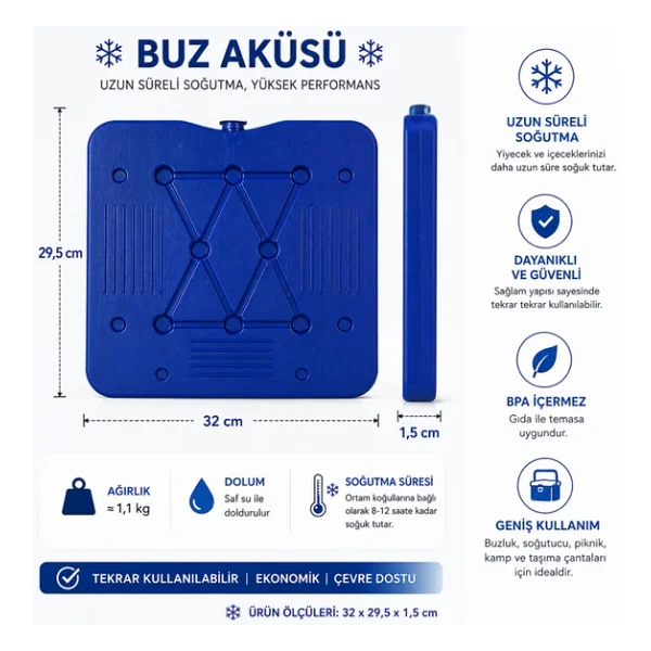 K-700 Buz Aküsü( İce Pack ) - Görsel 3