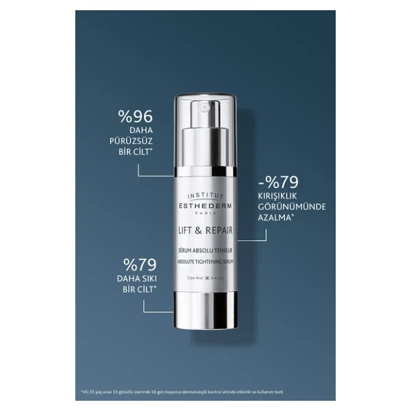Institut Esthederm Lift & Repair Absolute Tightening 30 Ml Yıpranmış Cilt Yenileyici Serum - Görsel 6