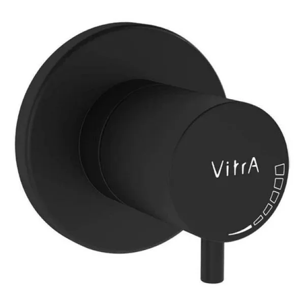 Vitra A4145836 Ankastre Sıva Üstü Siyah Stop Valf - Görsel 3