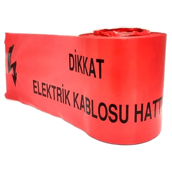 Elektrik Ikaz Bandı 15cm X 200mt - Görsel 5