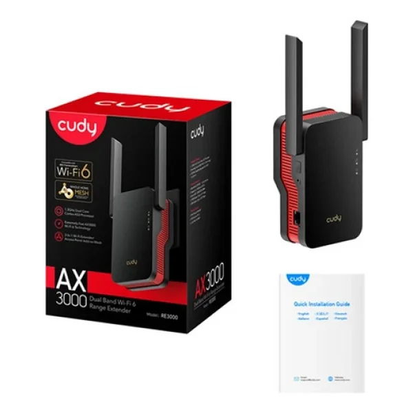 Cudy Ax3000 Wi-Fi 6 Mesh Repeater - Görsel 2