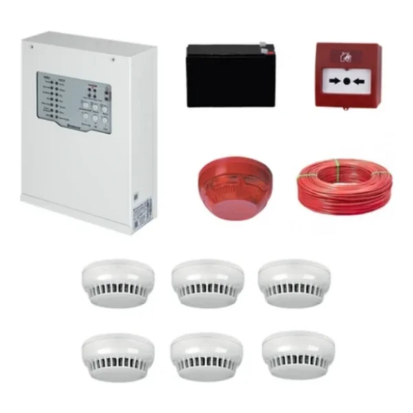 Teknim Tfp-31226kd Konvansiyonel Sistem Yangın Alarm Seti 6 Lı Kablo Dahil - Görsel 3