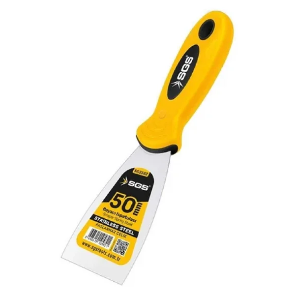 Sgs 582 50 Mm Paslanmaz Çelik Spatula - Görsel 4