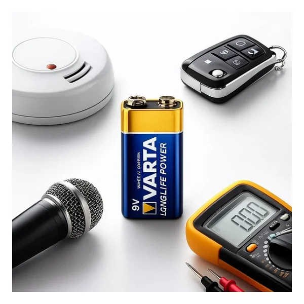 Varta Longlife Power 9v Alkalin Pil - Görsel 7