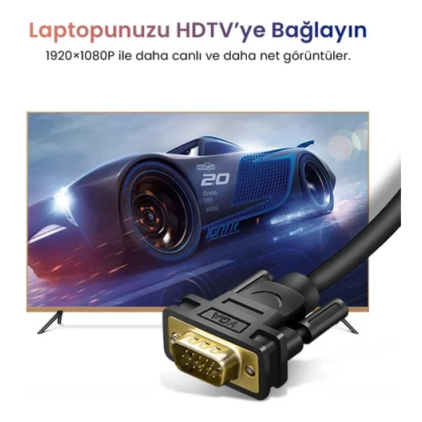 Ugreen 30449 Hdmı To Vga Dönüştürücü - Görsel 5