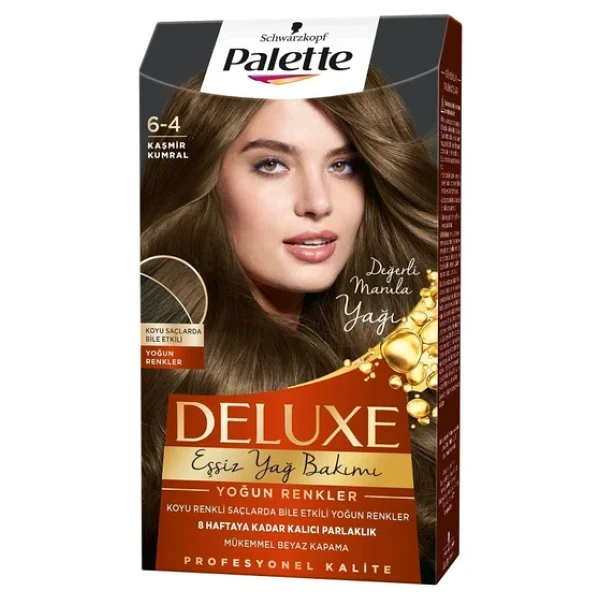 Palette Deluxe 6.4 Kaşmir Kumral Saç Boyası - Görsel 5