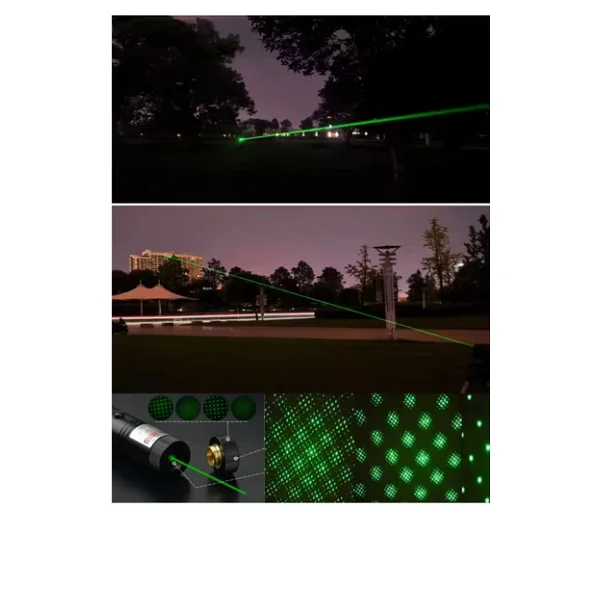 Janva Şarjlı Turbo Yeşil Lazer Pointer Kibrit Yakabilen 15000 Mv Güç 150km - Görsel 3