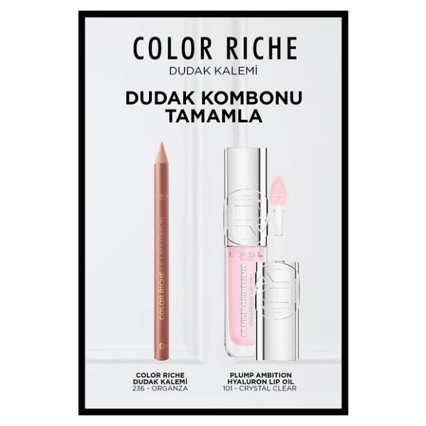 L'oreal Paris Color Riche 236 Organza Dudak Kalemi - Görsel 6