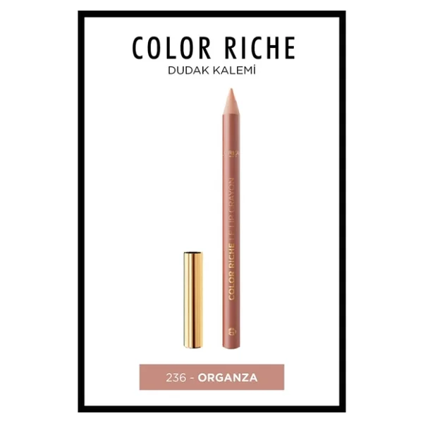 L'oreal Paris Color Riche 236 Organza Dudak Kalemi - Görsel 4