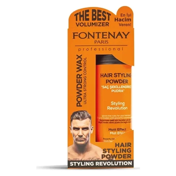 Fontenay Saç Şekillendirici Pudra Toz Wax Ultra Strong 20gr + Mucizevi Saç Tarağı 2'li Set - Görsel 5