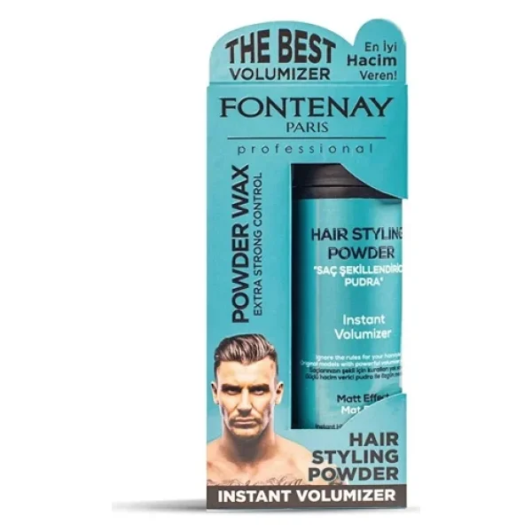Fontenay Saç Şekillendirici Pudra Toz Wax Matt Effect + Mucizevi Şekil Tarağı + Saç Sprey 3'lü Set - Görsel 4