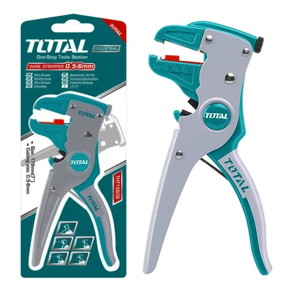 Total Tht15606 0.5 X 6 Mm Kablo Sıyırma Pensesi - Görsel 6