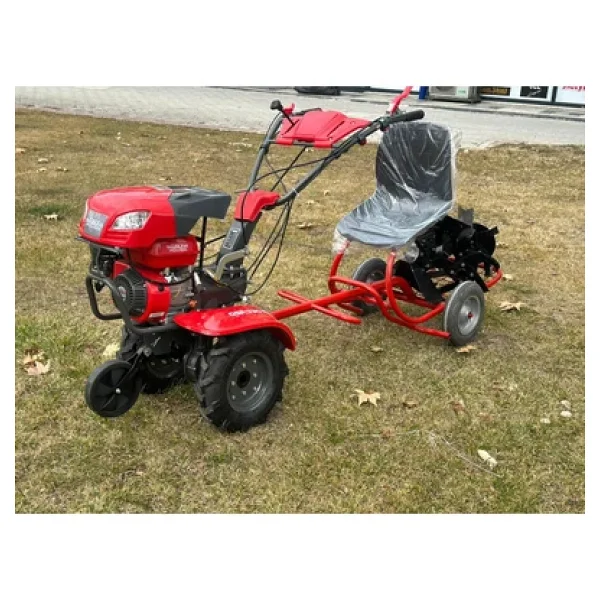 Kaan Cp 230 Çapa Makinası Uyumlu Taşıma Selesi Mini Römork Çapa Yapar - Görsel 4
