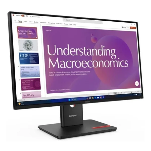 Lenovo Thinkvision T24d-40 64b9gat1tk 23.8" 4 Ms Full HD Pivot Ips 120 Hz Monitör - Görsel 5