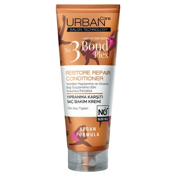 Urban Care Bond Plex No:3 Yıpranma Karşıtı 250 Ml Saç Kremi - Görsel 3